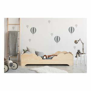 Detská posteľ z borovicového dreva Adeko BOX 10, 80 × 200 cm