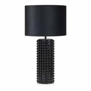 Čierna stolová lampa Markslöjd Proud, ø 34 cm