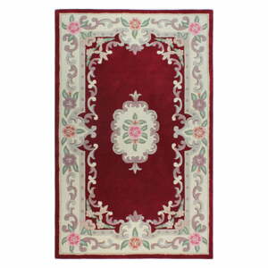 Červený vlnený koberec Flair Rugs Aubusson, 120 × 170 cm
