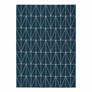 Modrý vonkajší koberec Universal Nicol Casseto, 140 x 200 cm