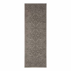 Sivohnedý vonkajší koberec NORTHRUGS Tyros, 70 x 200 cm