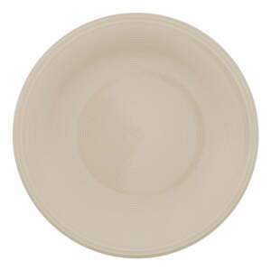 Bielo-béžový porcelánový tanier na šalát Like by Villeroy & Boch, 21,5 cm