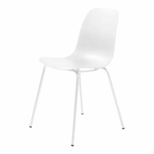 Súprava 2 bielych stoličiek Unique Furniture Whitby