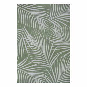 Zelený vonkajší koberec Ragami Flora, 120 x 170 cm