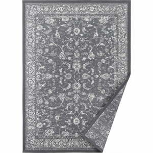 Sivý obojstranný koberec Narma Sagadi, 100 x 160 cm