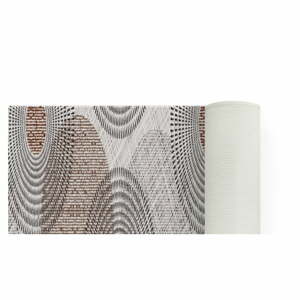 Sivý prateľný koberec behúň 58x140 cm - Oyo Concept