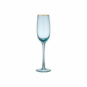 Modrý pohár na šampanské Ladelle Chloe, 250 ml