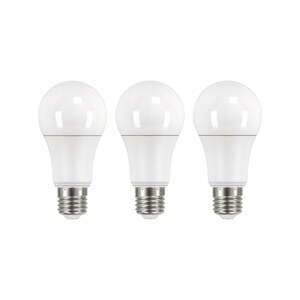 Súprava 3 LED žiaroviek EMOS Classic A60 Neutral White, 13,2W E27