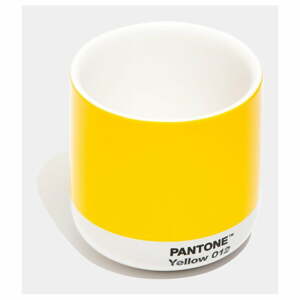Žltý keramický hrnček 175 ml Cortado Yellow 012 – Pantone