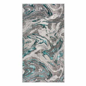 Sivo-modrý koberec Flair Rugs Marbled, 240 x 340 cm