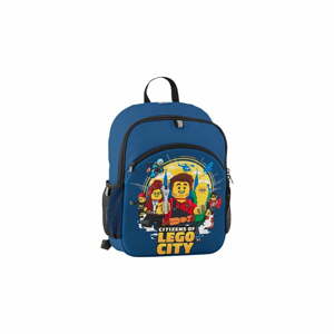 Tmavomodrý detský batoh LEGO® City Citizens, 11 l
