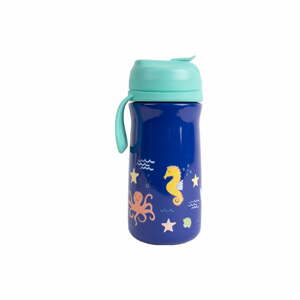 Modrá antikoro detská fľaša 370 ml Ocean – Ladelle