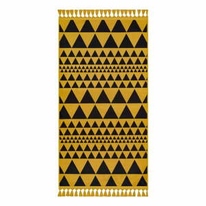 Žltý umývateľný koberec 230x160 cm - Vitaus