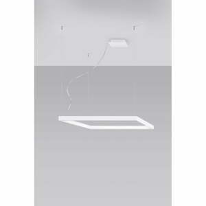Biele LED závesné svietidlo 80x80 cm Aura - Nice Lamps
