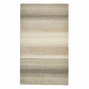 Hnedo-béžový vlnený koberec 170x120 cm Elements - Think Rugs