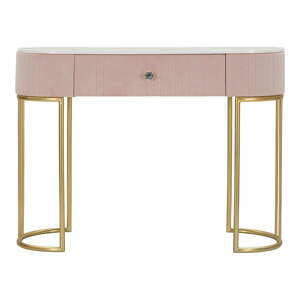 Ružový konzolový stolík 100x40 cm Montpellier - Mauro Ferretti