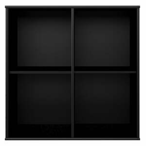 Čierny modulárny policový systém 68,5x69 cm Mistral Kubus - Hammel Furniture