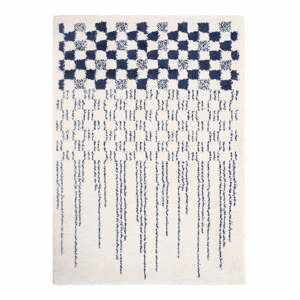 Modro-krémový detský koberec 120x170 cm Otilia - Nattiot