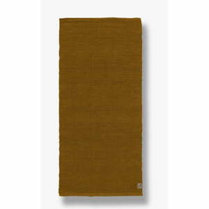 Jutový koberec behúň v tehlovohnedej farbe 75x245 cm Ribbon - Mette Ditmer Denmark