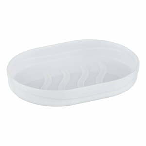 Biela plastová nádobka na mydlo Vigo - Allstar