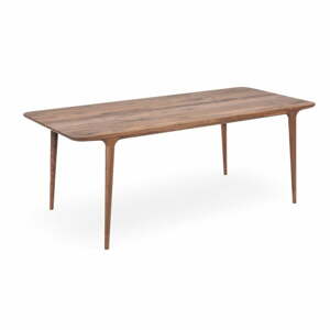Jedálenský stôl z orechového dreva 90x200 cm Fawn – Gazzda