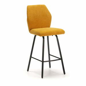 Barové stoličky v horčicovohnedej farbe v súprave 4 ks 65 cm Bei - Marckeric