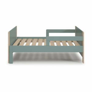 Rastúca detská posteľ v zeleno-prírodnej farbe 90x140/190 cm Willi – Marckeric