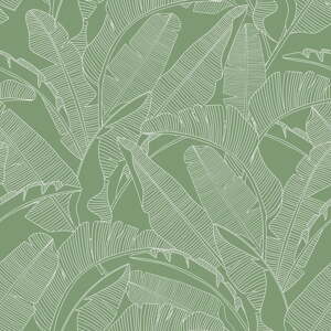 Tapeta 100x280 cm Palm Leaves – Dekornik