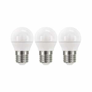 Neutrálne LED žiarovky v súprave 3 ks E27, 5 W - EMOS