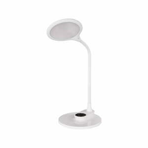 Biela LED stmievateľná stolová lampa (výška 30 cm) Ruby - EMOS