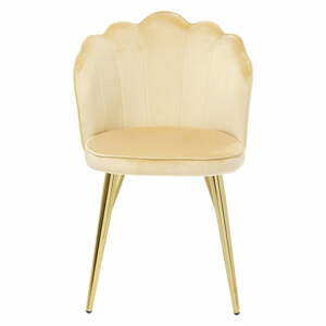 Krémovobiele jedálenské stoličky v súprave 2 ks Princess – Kare Design