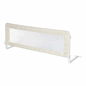 Bielo-béžová zábrana na posteľ 100 cm – Roba