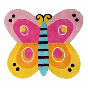 Detský koberček 80x90 cm Butterfly – Premier Housewares