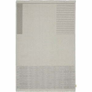 Svetlosivý vlnený koberec 133x190 cm Nizer – Agnella