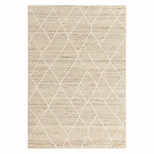 Vlnený koberec v prírodnej farbe 160x230 cm Noah – Asiatic Carpets