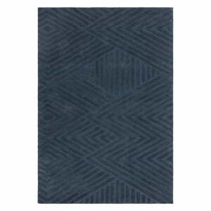 Tmavomodrý vlnený koberec 200x290 cm Hague – Asiatic Carpets