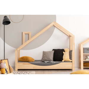 Domčeková posteľ z borovicového dreva Adeko Luna Elma, 90 x 180 cm