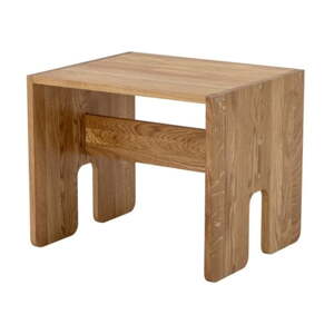 Detský stolík z dubového dreva 60x50 cm Bas – Bloomingville