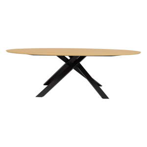 Jedálenský stôl s doskou v dubovom dekore 120x240 cm Cox – Tenzo