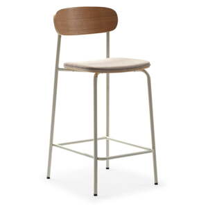 Béžové/v prírodnej farbe barové stoličky v súprave 2 ks (výška sedadla 66 cm) Adriana – Marckeric