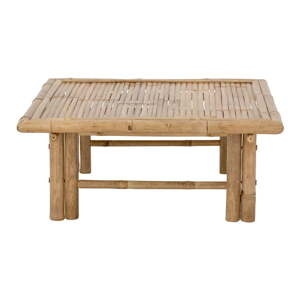 Bambusový záhradný odkladací stolík 72x72 cm Korfu – Bloomingville