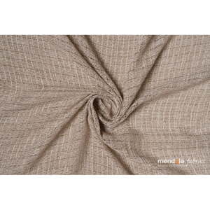 Béžová záclona 140x260 cm Pescara – Mendola Fabrics