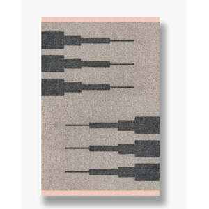Béžový prateľný koberec 55x80 cm Marker - Mette Ditmer Denmark