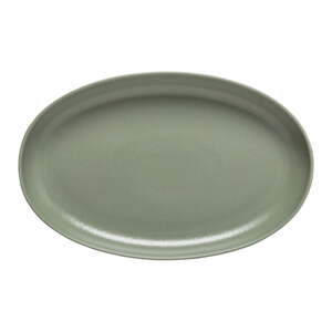 Svetlozelený kameninový servírovací tanier 32x20.5 cm Pacifica – Casafina
