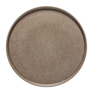 Hnedý kameninový tanier ø 27 cm Redonda – Costa Nova
