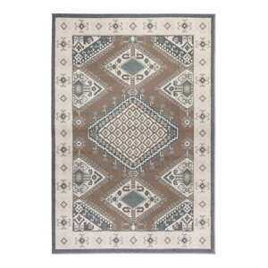 Hnedý/krémovobiely koberec 120x170 cm Terrain – Hanse Home