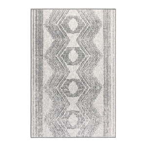 Sivý/krémovobiely vonkajší koberec 80x150 cm Gemini – Elle Decoration