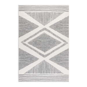 Sivý/krémovobiely vonkajší koberec 200x290 cm Gemini – Elle Decoration