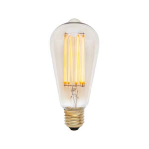Teplá LED filamentová stmievateľná žiarovka E27, 3 W Squirrel Cage – tala