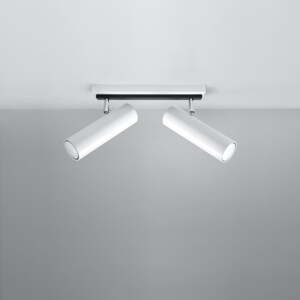 Biele stropné svietidlo 6x30 cm Mira – Nice Lamps
